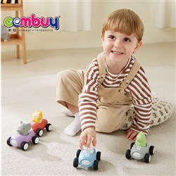 CB954747-CB954750 - Electric lighting musical friction mini cartoon animals inertia toy car