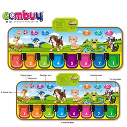 CB956824 - Animals keyboard mat kids play toy music electronic piano blanket