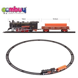 CB960766-CB960769 - 1: 87 classical electric train track light music / 14pcs