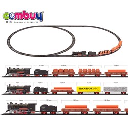 CB960781-CB960783 - 1: 87 classical electric train track light music / 27pcs