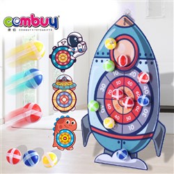 CB961237 - Sport throwing game interactive rocket toys dart sticking target ball