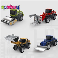 CB962226 - 1: 55 mixed loading of inertia forklift, bulldozer, forklift and roller (4 pieces / box)