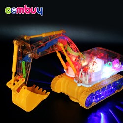 CB964898 - Electric mechanical rotating universal wheels toys gear excavator