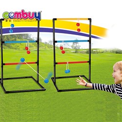 CB966451 - Crack shot golf ball toy kids outdoor sport ladder toss game