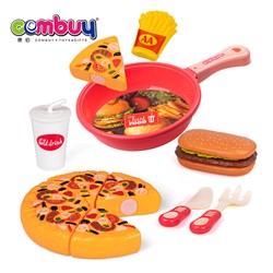 CB968649-CB968656 - Kitchen play game set cheap pizza food fruit cut toy shantou