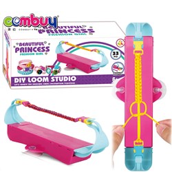 CB968749 - Pretend play beautiful fashion girls toy diy hand rope machine