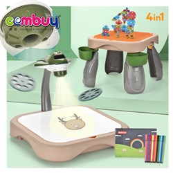 CB970324 - Educational drawing building blocks diy screw painting toys projection study table