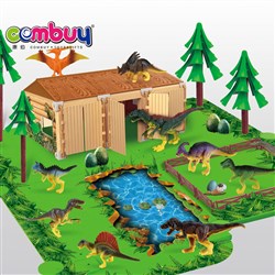 CB974124 - DIY four board three dinosaur house