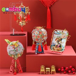 CB974323-CB974325 - Antiquity classical China style diy assembly game fine toys 3d jigsaw metal puzzle