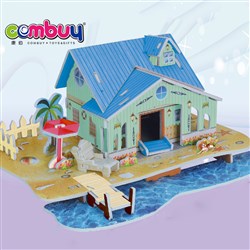 CB975136-CB975139 - 3D Puzzle Beach Villa (34pcs)
