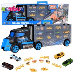 CB978721-CB978723 - Sliding track car deformation ejection container truck toy