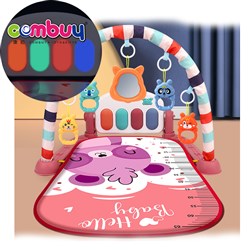 CB983270-CB983271 - Foot pedal piano musical fitness gym fence toys baby crawling mat play blanket