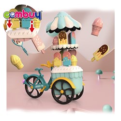 CB985293-CB985294 - Simulation pretend play interactive kids ice cream shop toy dessert cart