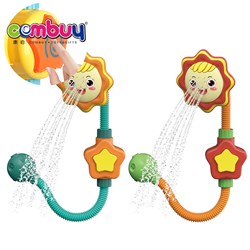 CB986858-CB986859 - Electric sunflower press up spraying water baby toys bath shower spray