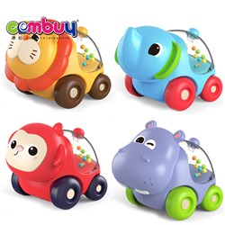 CB987261-CB987262 - Cartoon animals rolling balls sliding small baby push toy car