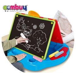 CB989577 - Double sided art drawing toy plastic kids desk painting board