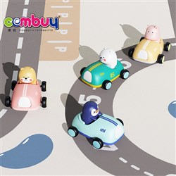 CB991346-CB991349 - Cute inertia sliding touch lighting music toy friction cartoon car