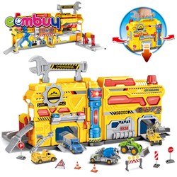 CB995707-CB995716 - Automobile repair maintenance handbag game alloy car toys parking lot equipment