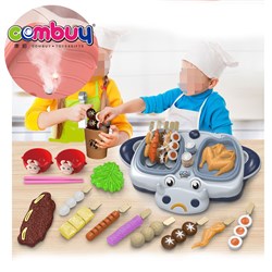 CB996763-CB996764 - Kitchen game interactive electric spray rotating cooking kids bbq grill kids toy