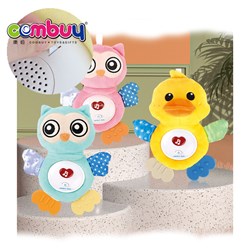 KB000266-KB000271 - Musical appease doll soothe washable teething toys baby animal plush rattle
