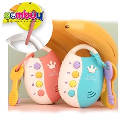 KB002907 - Early learning lighting music sound remote control baby toy car key