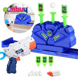 KB008092 - Mobile luminous kids play electric shooting target soft bullet gun toy