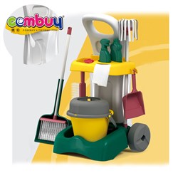 KB016535 - Cart household tools kid toys bucket cleaning set for kids