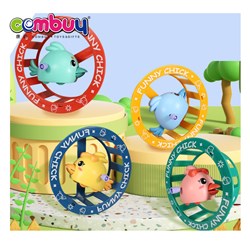 KB017565 - Cute animals roller chicken running game plastic wind up toys