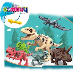 KB023701-KB023702 - Educational electric screw diy small assembled dinosaur toy