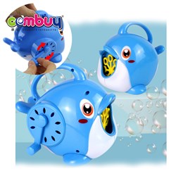 KB025298 - Outdoor summer play game whale hand operated toy kids bubble machine