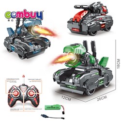 KB032937-KB032942 - Remote control deformation dinosaur water spray lighting toy rc car tank