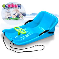 KB033009-KB033014 - Winter sport grass sand skiing kids double plastic snow sled