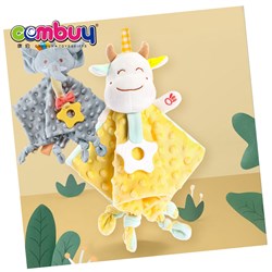 KB033658-KB033663 - Washable cute animals soothing drool soft baby wipe towel