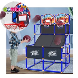 KB034933-KB034934 - DIY assembly sport exercise training rack toys basketball shooting machines