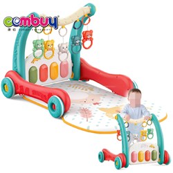KB040362 - Fitness frame cotton crawling blanket pedal piano music play toys baby walker mat