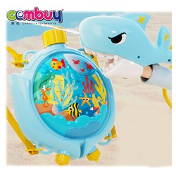 KB040613 - Shark backpack kids outdoor game beach spray watergun electric