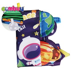 KB045447-KB045454 - Educational early learning sound animal tails toys baby teaching cloth books