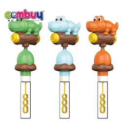 KB045532-KB045537 - Cute animals whistle music outdoor playing kids toys water soap bubble stick