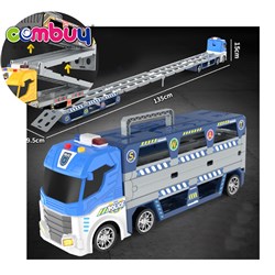 KB047651 - Simulation sound lighting portable storage ejection sliding car carrier truck toy