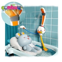 KB050426 - Bathroom electric double head adjustable water temperature toy baby bath shower sets