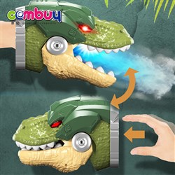 KB051185 - LED light sounds gloves spray head realistic dinosaur puppet