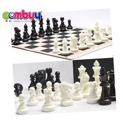 KB051282 - Educational pu chessboard portable playing chess board mat game for travel