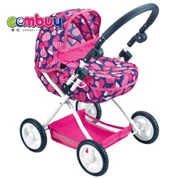 KB053833-KB053834 - Indoor pretend play handcart iron toys baby doll push cart trolley