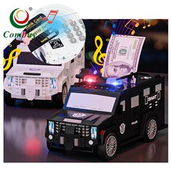 KB063435 - Money storage box truck automatic collection lighting music cash atm toy piggy bank