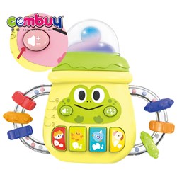 KB066757 - Cartoon story machine infant music lighting toys baby bottle rattle