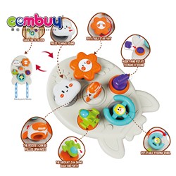 KB066759 - Educational infant early learning rotating steering wheel busy toy baby rocket ball