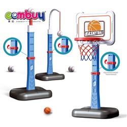 KB069987 - Combuy Kids Interactive Sport Game 3 in 1 Plastic Toys Baseball Basketball Adjustable Hoops
