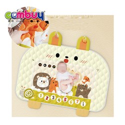 KB070922 - Large rabbit musical blanket play sitting toys baby crawling mat cotton