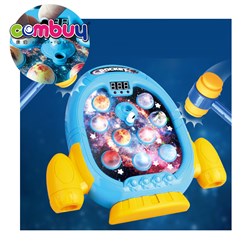 KB070952 - Educational electric lighting sound interactive plastic kids hammer toy