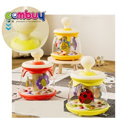 KB075223-KB075225 - Cartoon infant playing early educational baby rotating button press toy